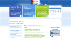 Desktop Screenshot of frontiertrailscamp.com